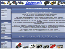 Tablet Screenshot of dardamania.de